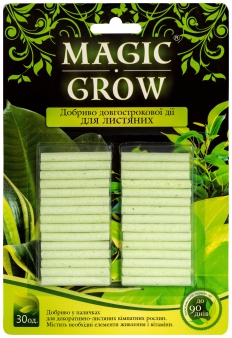  Добриво в паличках Magic Grow для декоративно - листяніх рослин