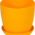 Горщик Глянец з підставкою 