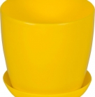 Горщик Глянец з підставкою 