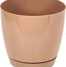 Горщик Тоскана кругла з підставкою 