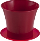 Горщик Акварель Омела з підставкою 