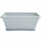 Горщик прямокутний з підставкою Петунія 