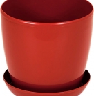 Горщик Глянец з підставкою 