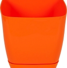 Горщик Тоскана квадратна з підставкою